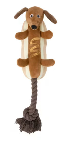 Sausage Dog (with Chew Rope)